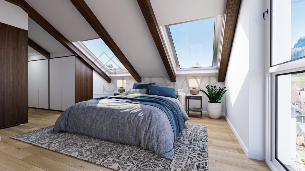 Visualisierung Schlafzimmer