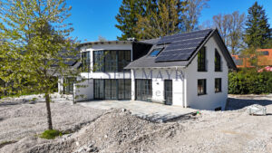 Gartenansicht 2 Aktueller Bautenstand