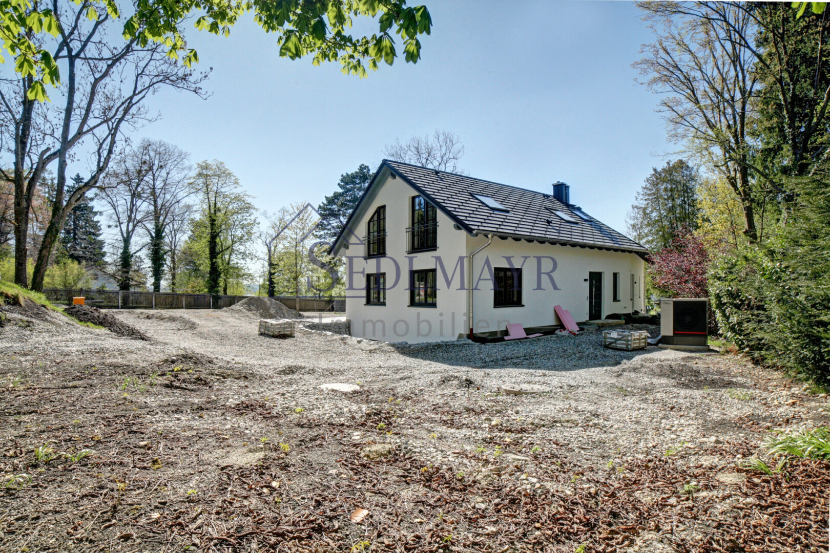 Gartenansicht 1 Aktueller Bautenstand