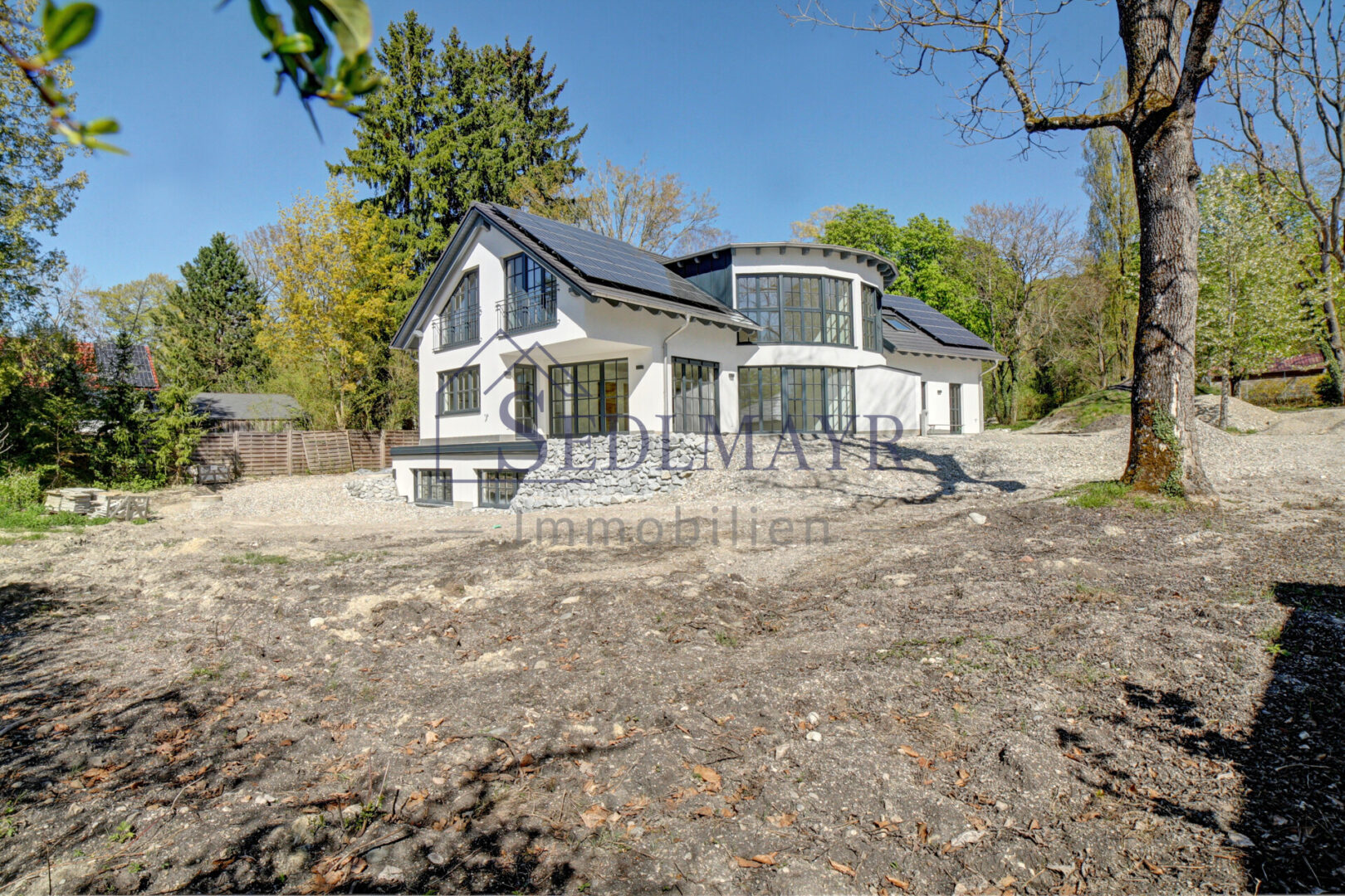 Gartenansicht 1 Aktueller Bautenstand