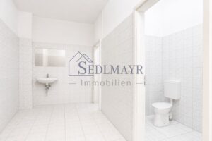 Ansicht Aufenthaltsraum und WC`s