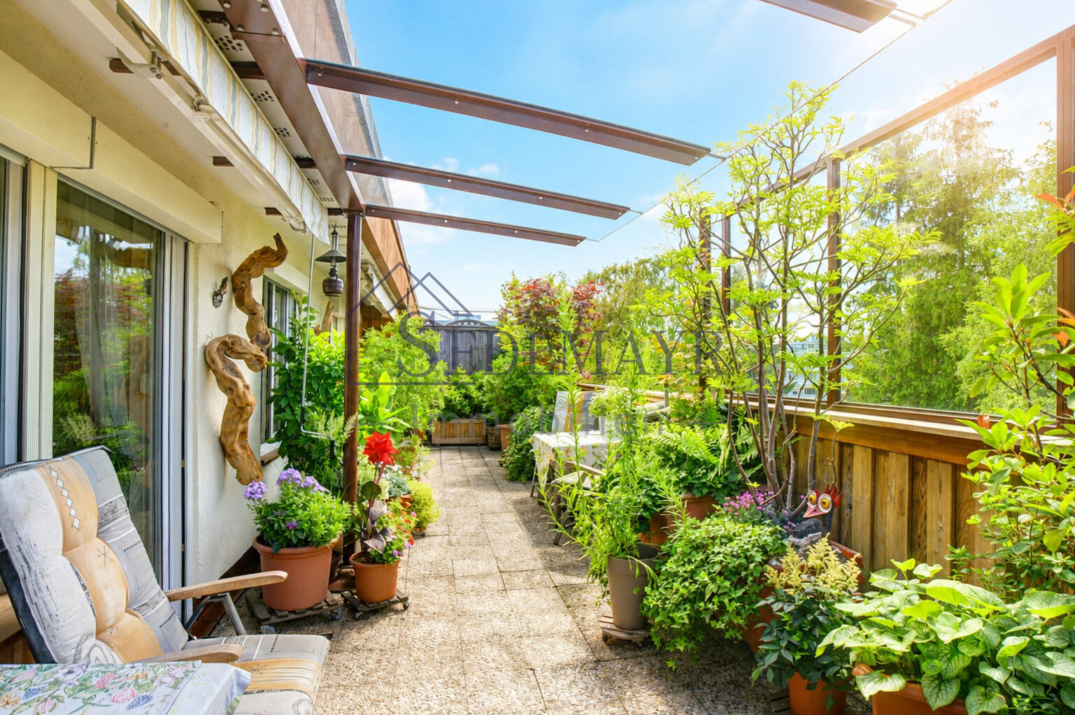 Ansicht Dachterrasse 1