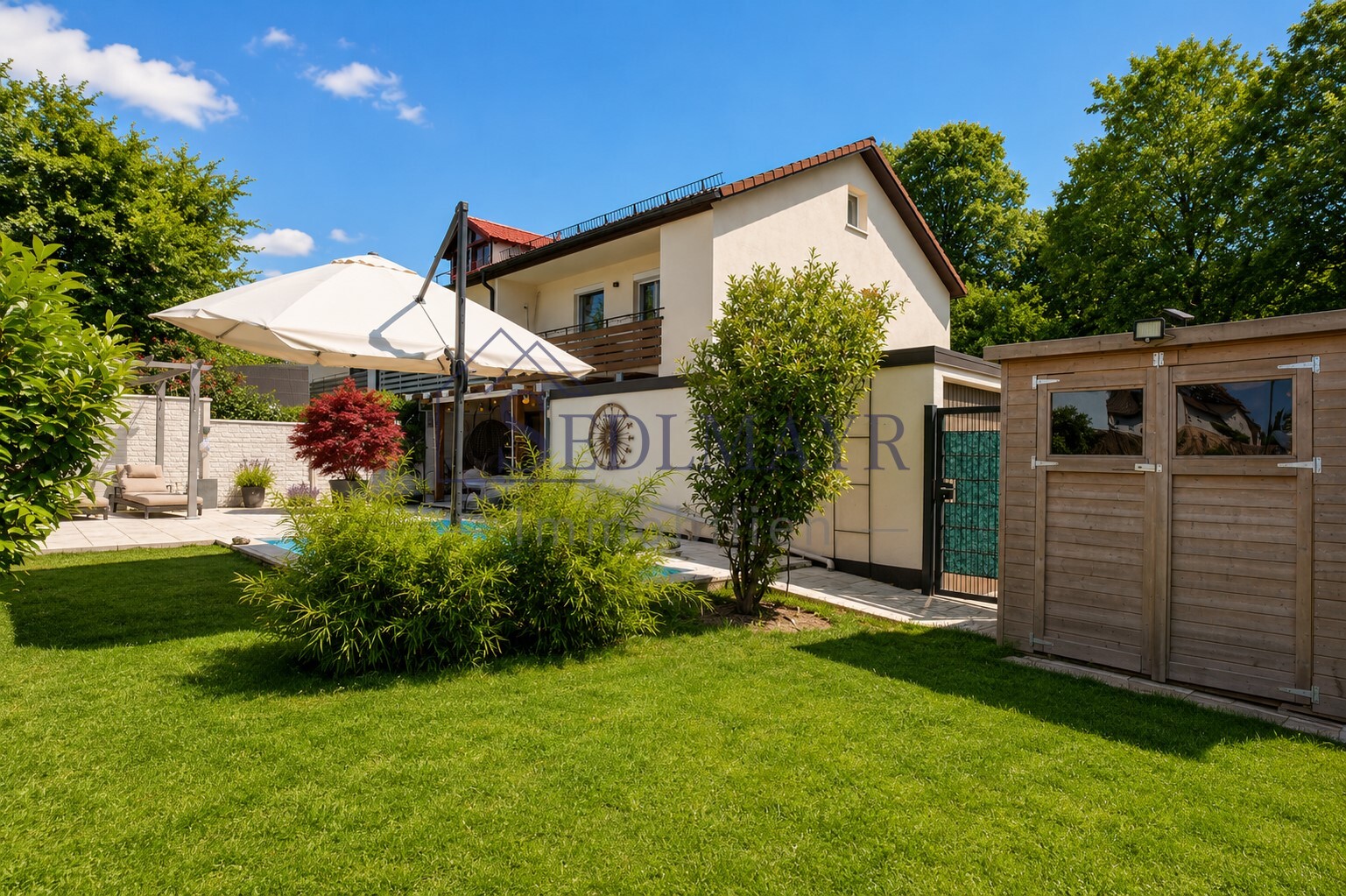 Ansicht Garten