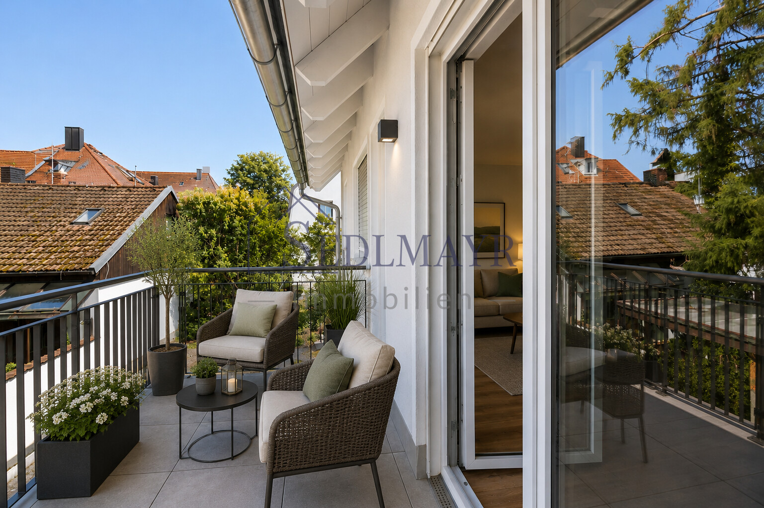 Visualisierung Balkon