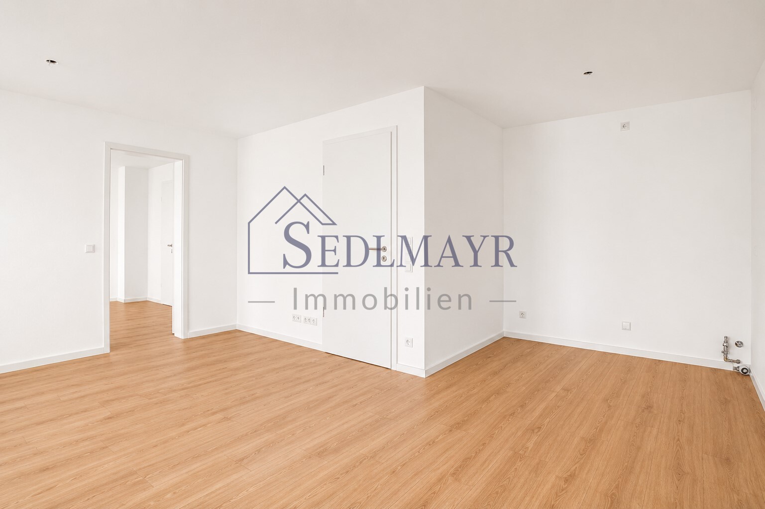 Ansicht Wohn-Esszimmer Küche 1