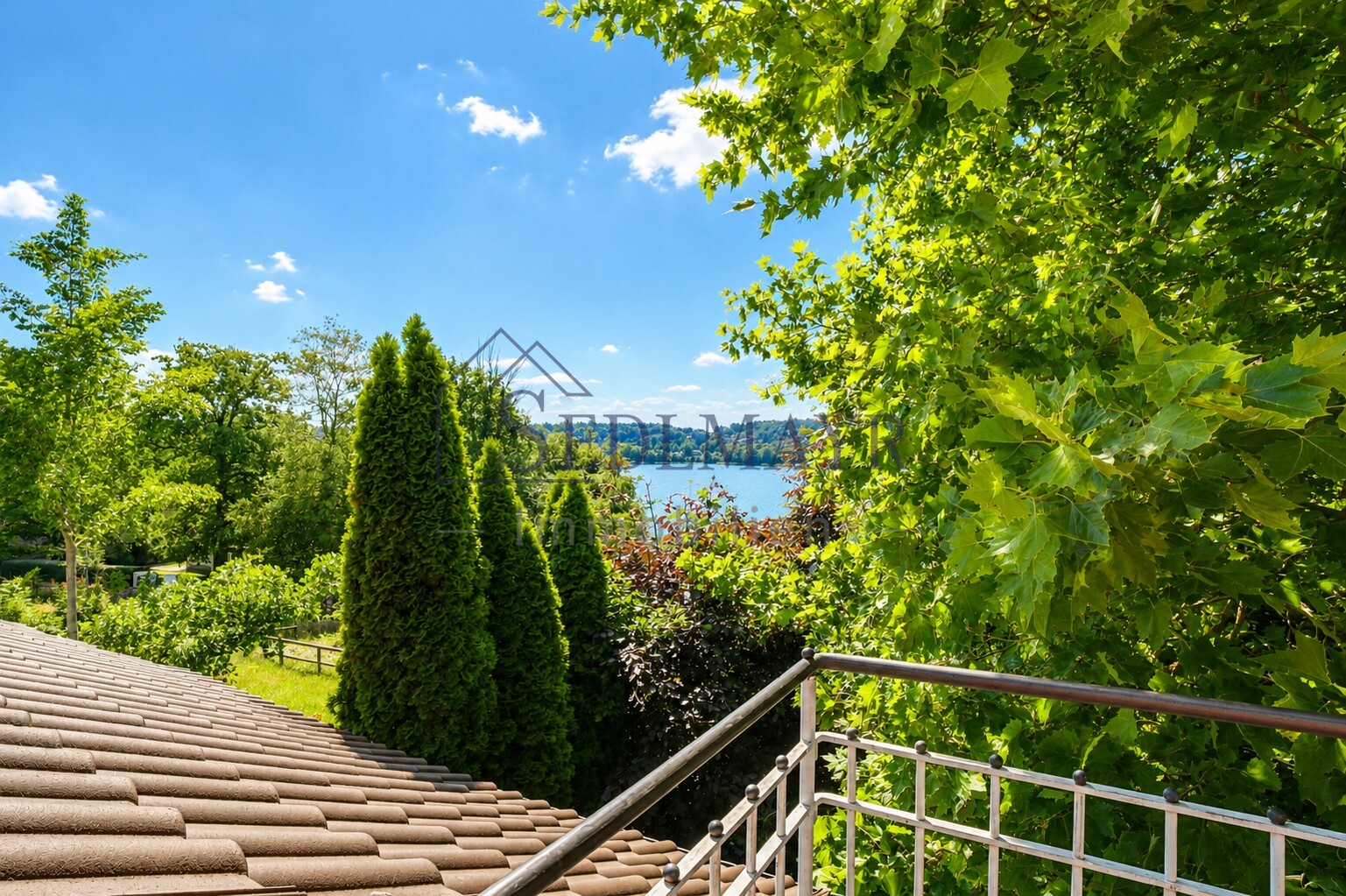 Blick vom Balkon DG
