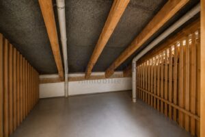 Ansicht Abteil Dachspeicher
