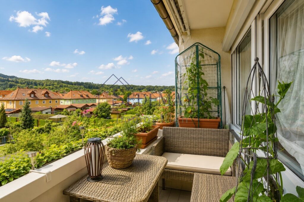 Ansicht Balkon