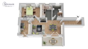 Grundriss Wohnung 5