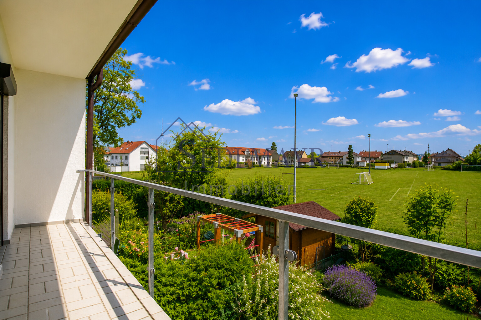 Blick vom Balkon 2
