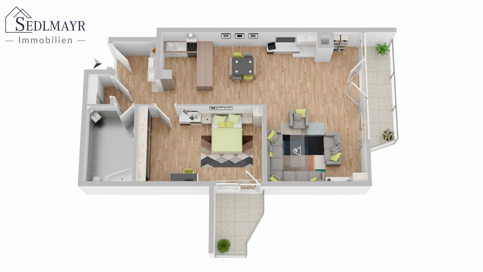 Grundriss Wohnung