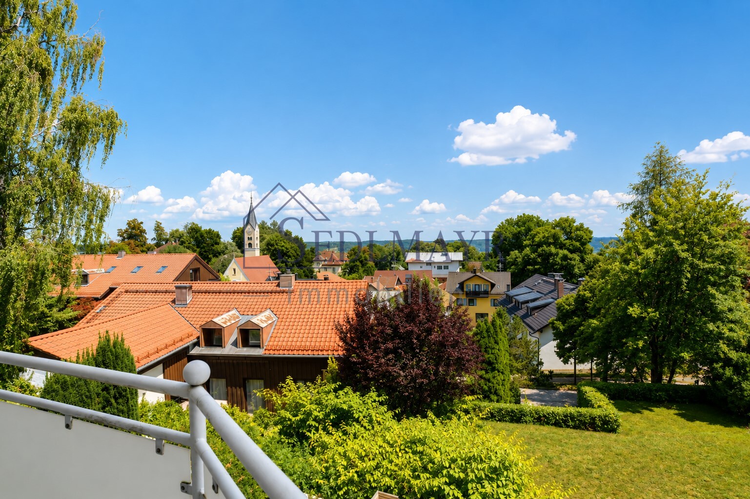 Ansicht Aussicht Balkon