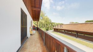 Ansicht Obergeschoss Balkon 1