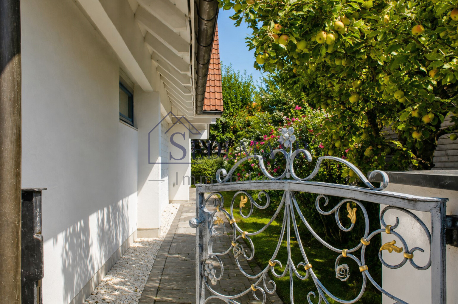 Eingang zum Haus