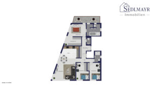 Grundriss Wohnung