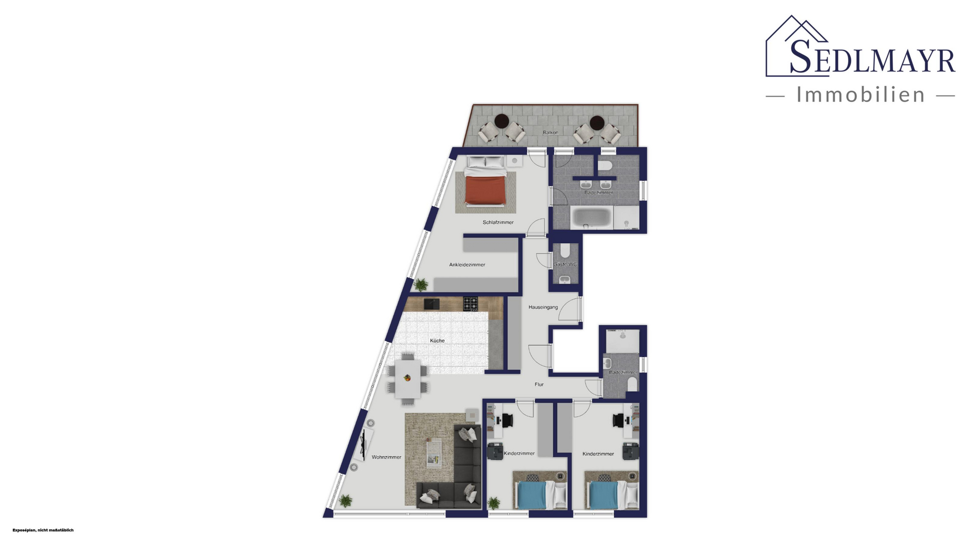 Grundriss Wohnung