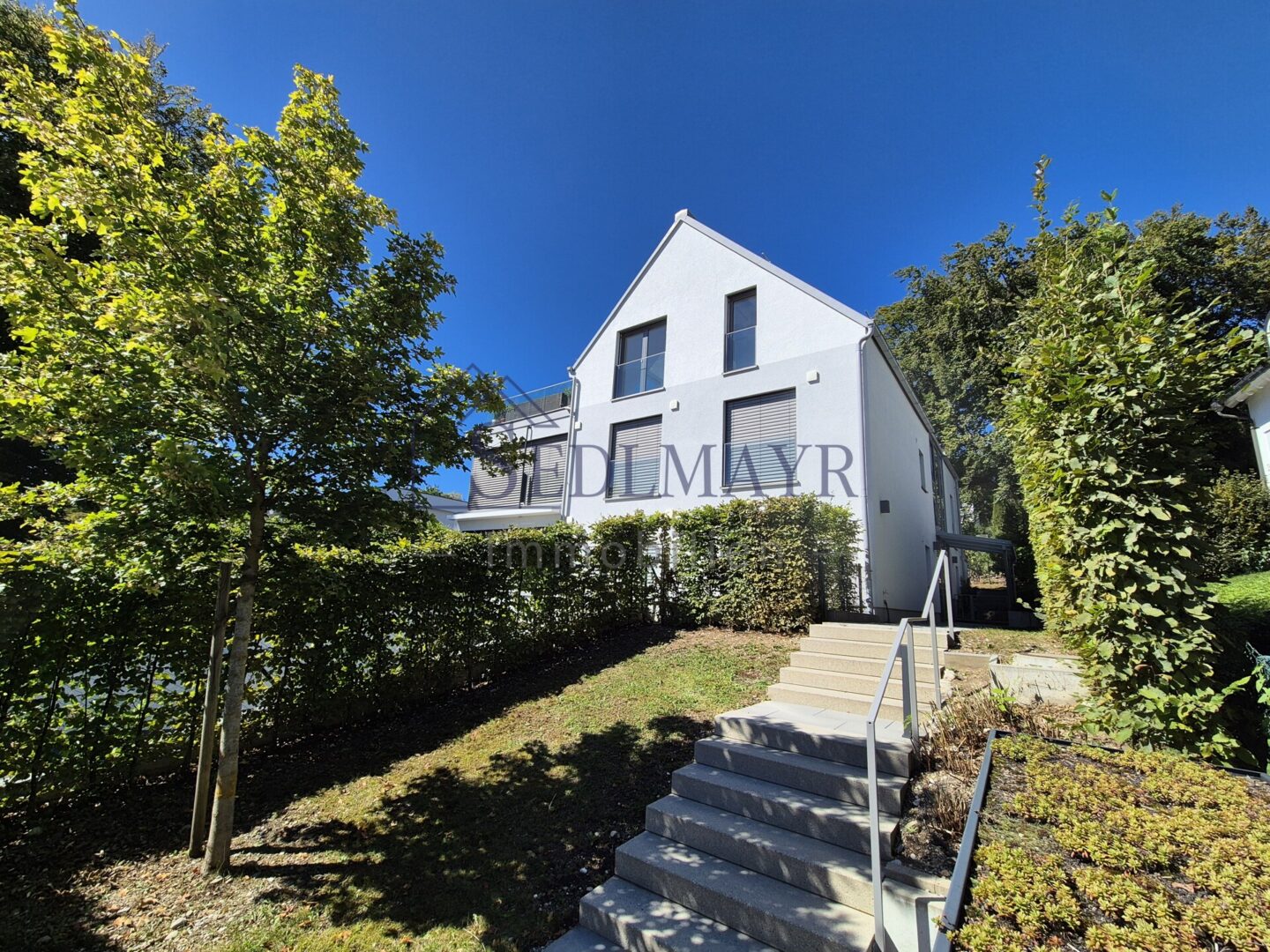 Ansicht Zugang Haus