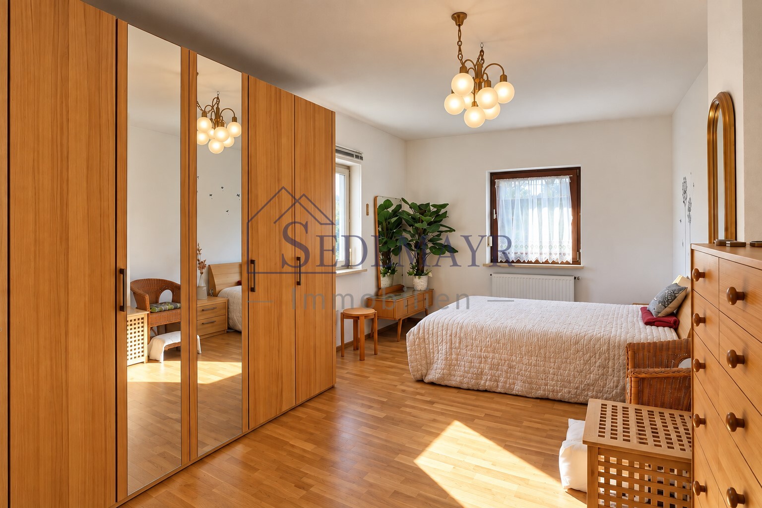 Ansicht OG Schlafzimmer 1