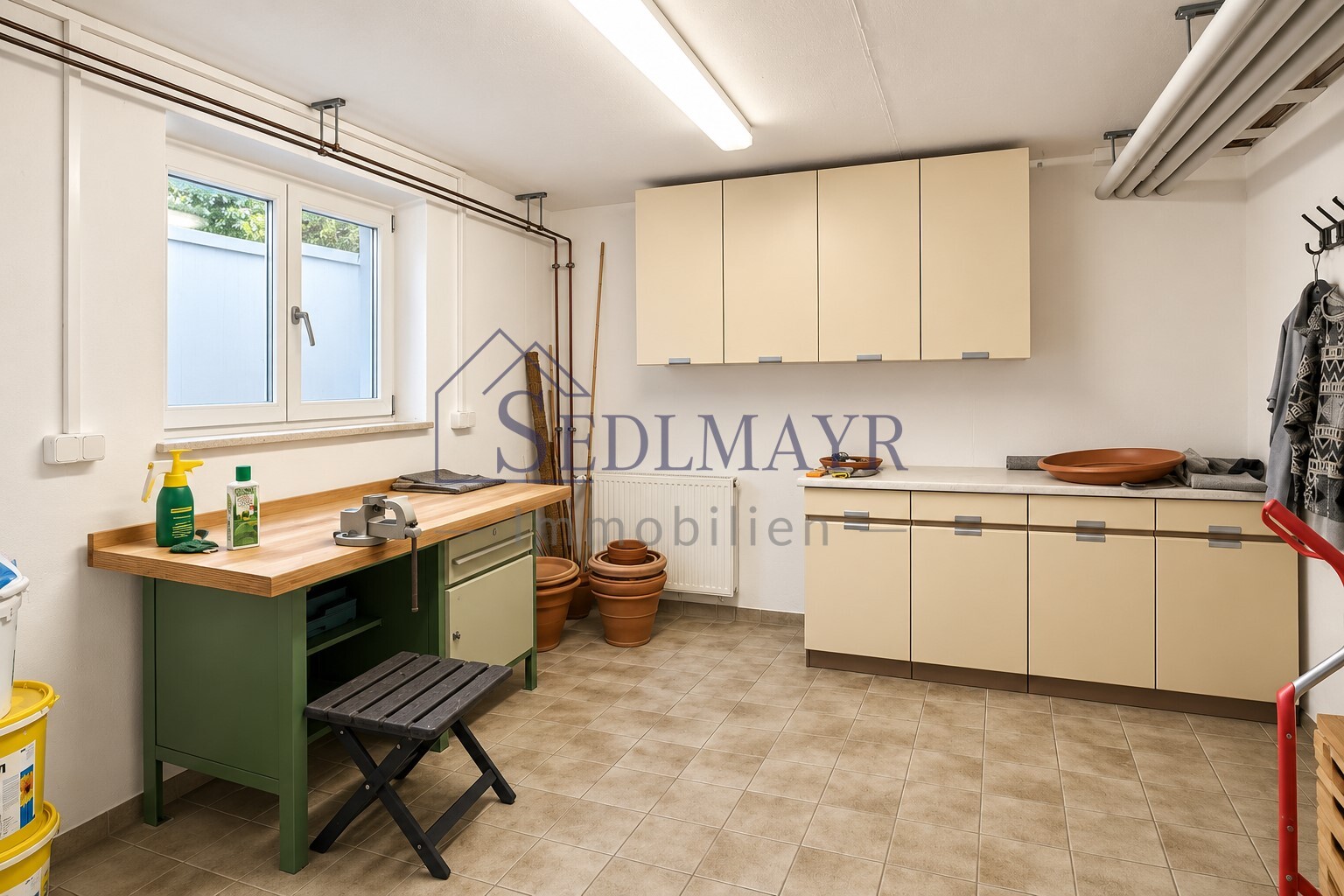 Ansicht Keller Werkstatt