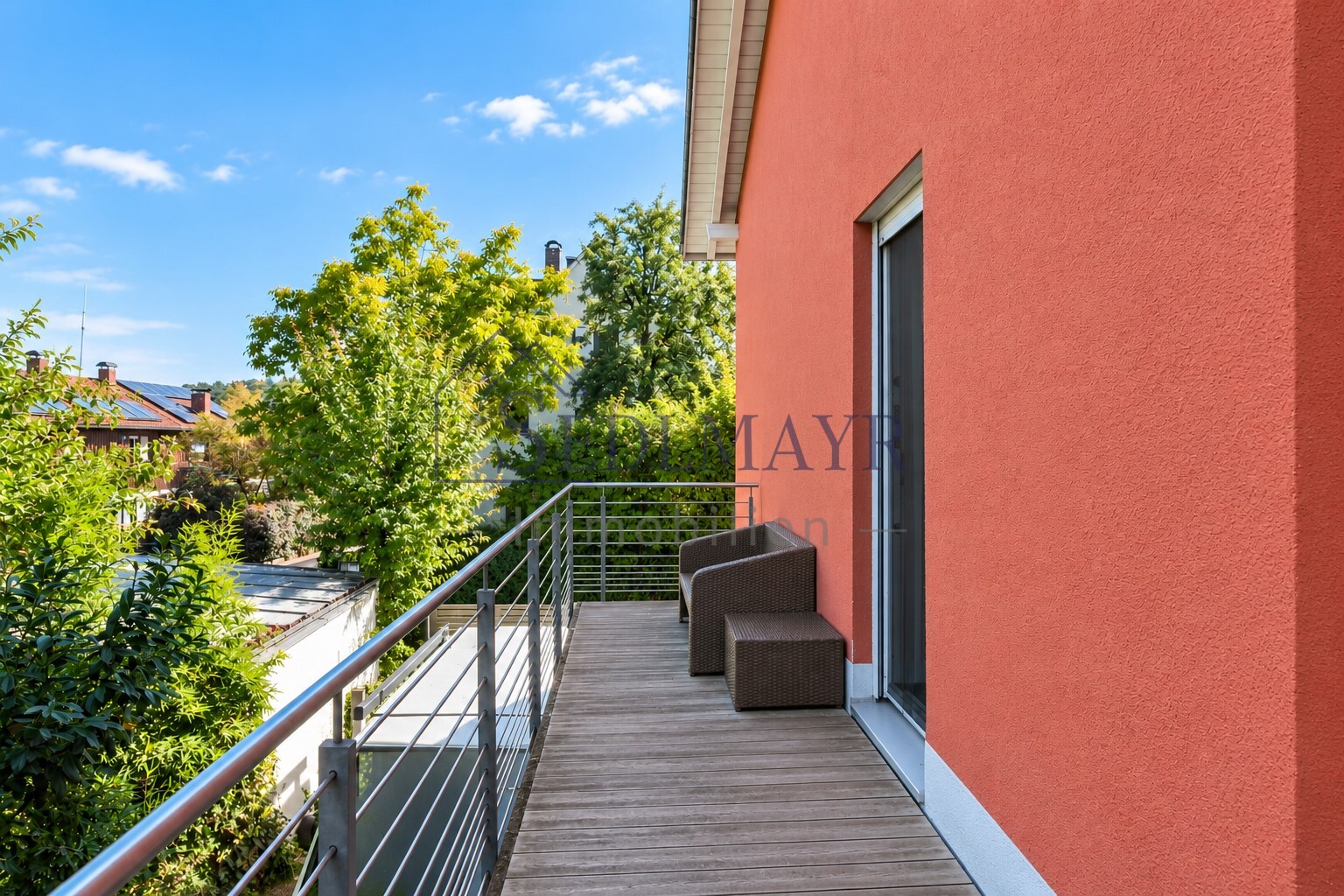 Ansicht Balkon